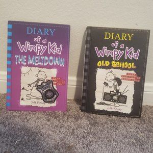 Diary of a wimpy kid books # 10 and 13